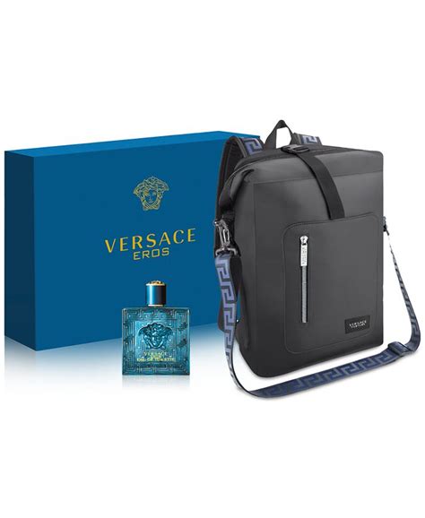 versace men's 2 pc eros eau de toilette gift set|Versace Eros 3.4 oz price.